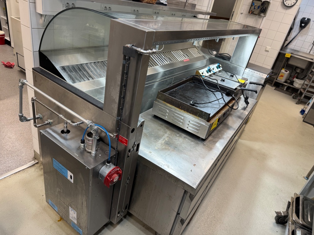 1406130-2 Halton Commercial Kitchen Fan – Stainless Steel Ventilation Hood
