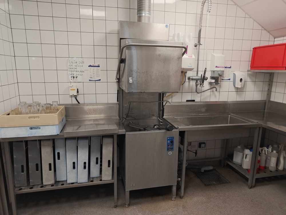 1581725-1 Hood dishwasher Wexiödisk WD-6C with accessories