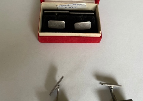 Cufflinks 2 pairs in silver