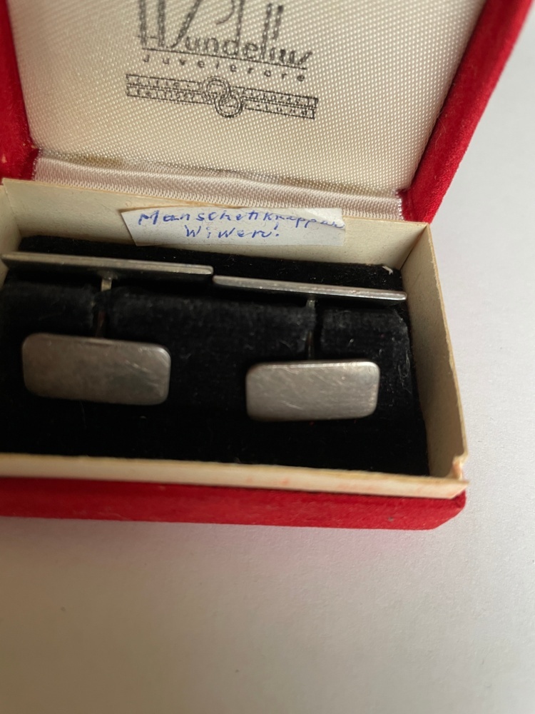 1593461-2 Cufflinks 2 pairs in silver
