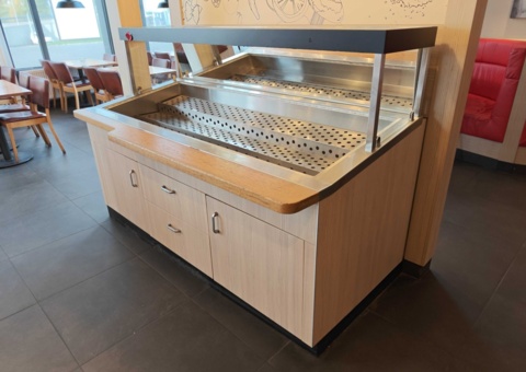 Buffet and serving counter