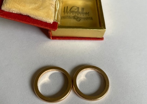 Wedding rings 2 pcs
