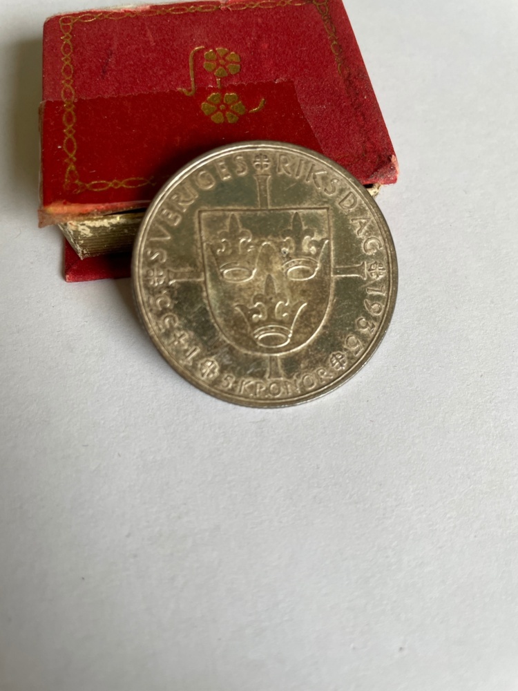 1593456-2 5-Krona jubilee coin