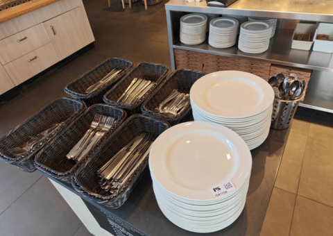 Lot of china and cutlery