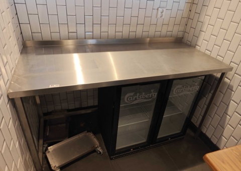 Stainless steel workbench
