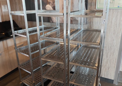3 catering trolleys