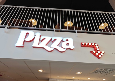 Lighted sign Pizza