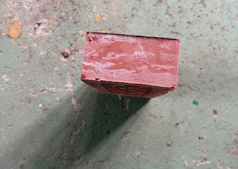 Brick red bricks approx. 350 pcs.