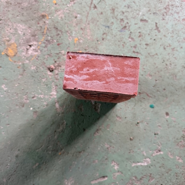1367585-1 Brick red bricks approx. 350 pcs.