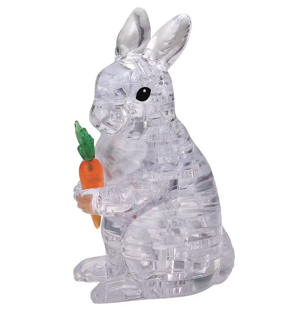 1593515-2 3D-pussel - Crystal Puzzle, blandade figurer