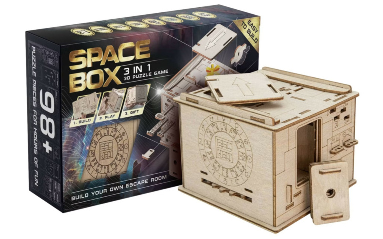 1593517-9 Pussel och pusselboxar, 7 st - Escapewelt och IQ Collection