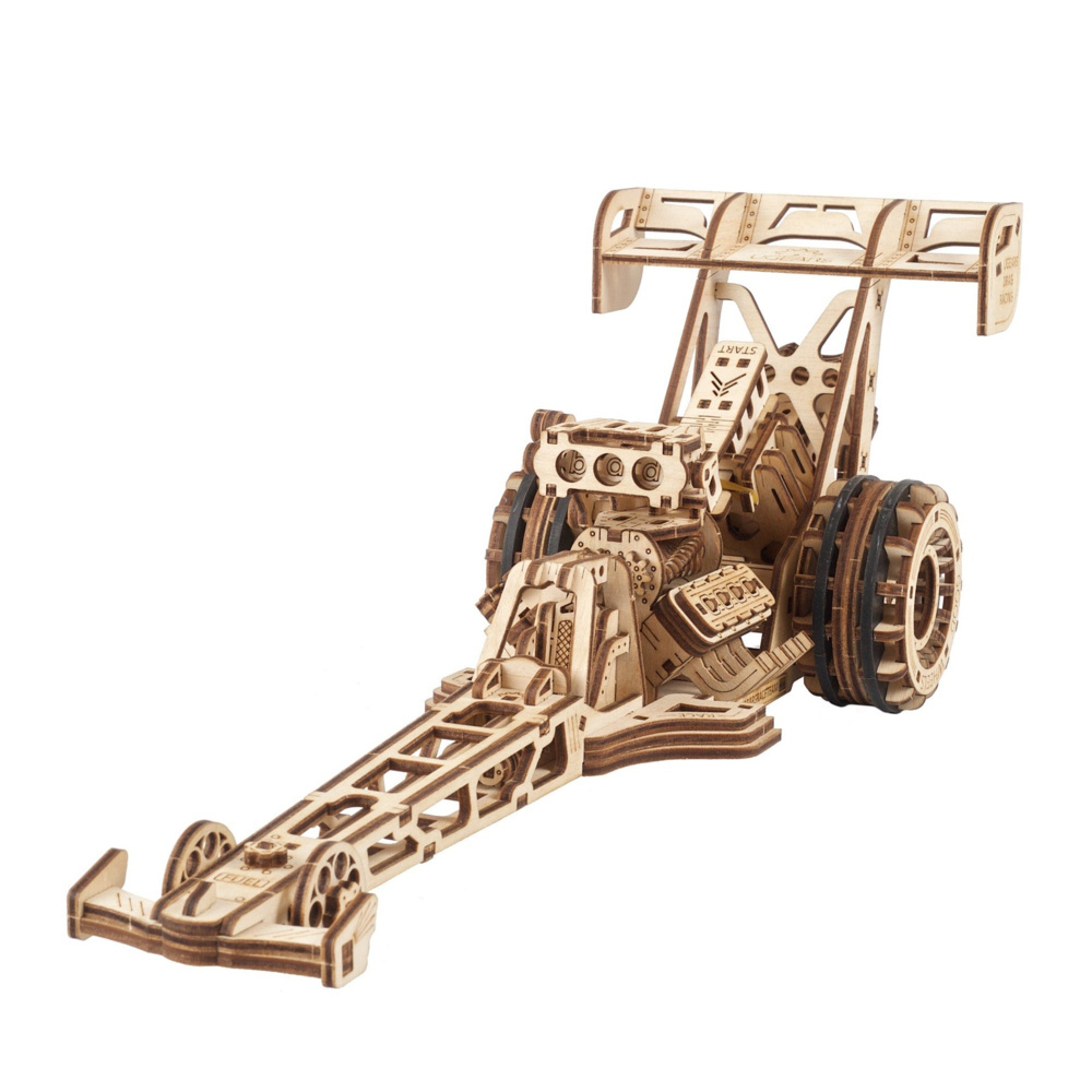 1593518-2 Modellbyggsatser, 9 st - UGEARS, nio modeller