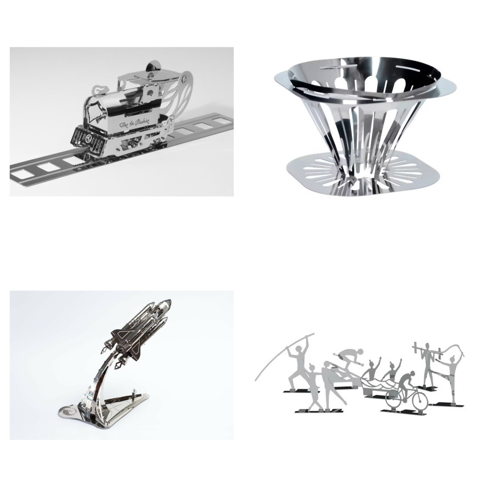 1593520-1 Modellbyggsatser, 14 st - Time for Machine och Metal Time