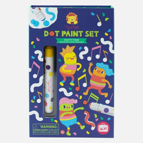 1593526-9 Målar- och ritset, 34 st - blandade motiv, Dot Paint och Spirograph