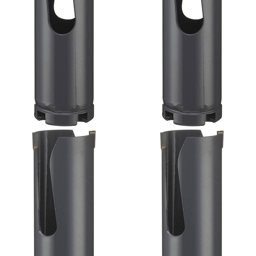 1593703-1 Långa hålsågar, 4 st - Luna, TCT, stl 32–44 mm, sågdjup 160 mm