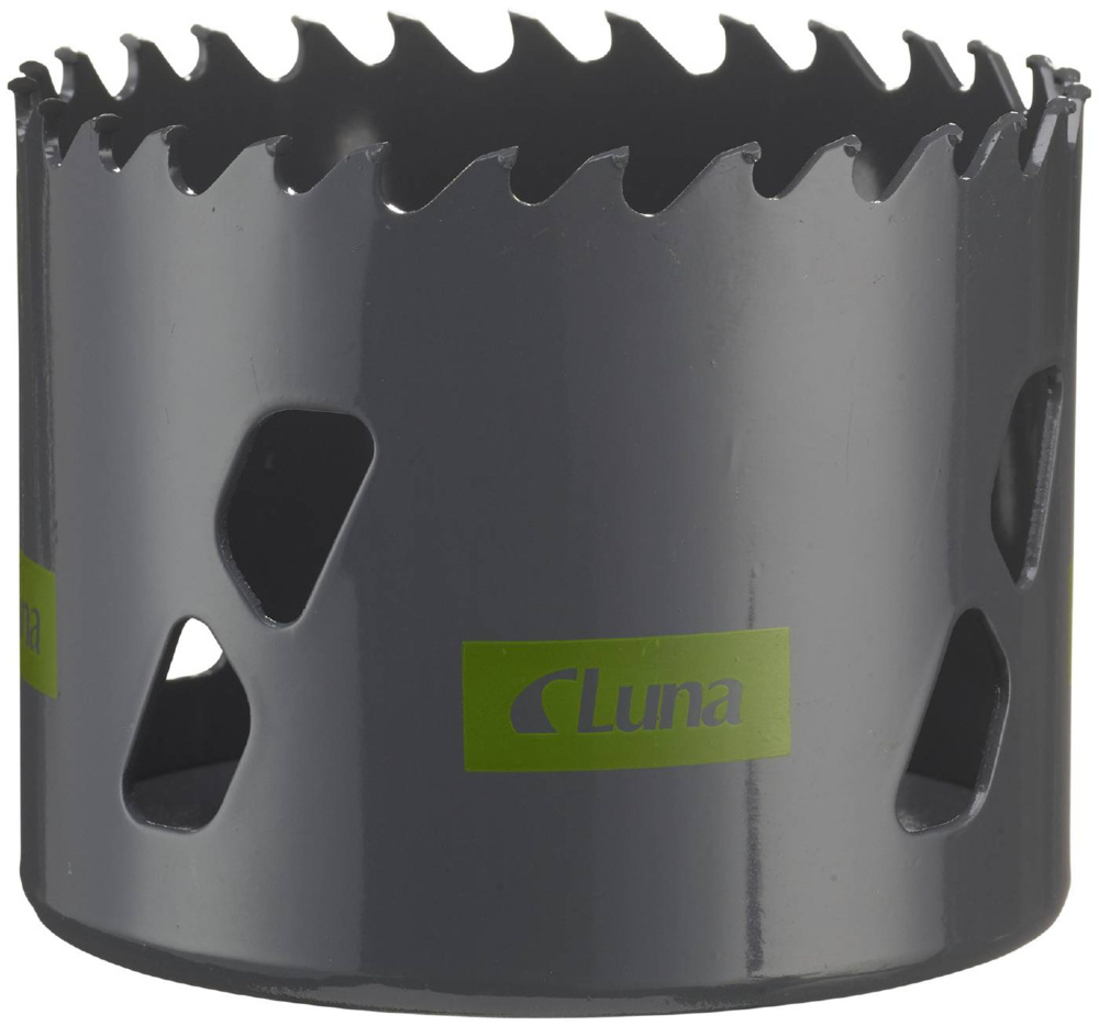 1593709-2 Fine-toothed hole saws, 7 pcs - Luna, TCT-CP, size 64–86 mm