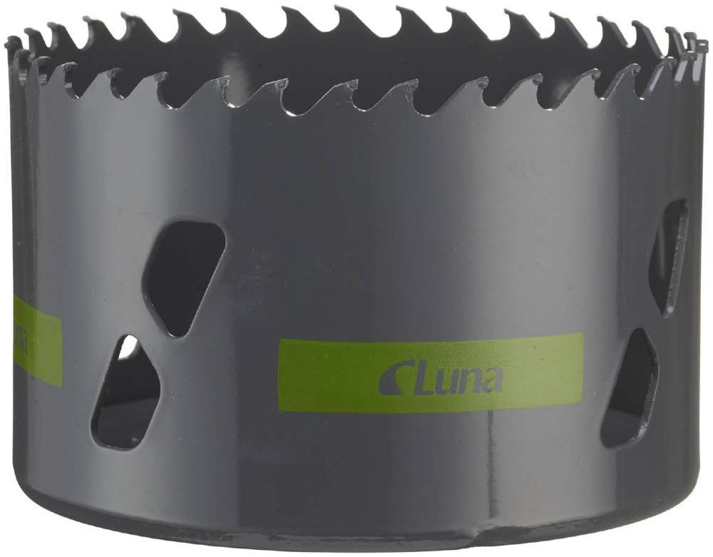 1593711-2 Fine-toothed hole saws, 6 pcs - Luna, TCT-CP, size 121–168 mm