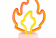 1593575 LED lamps, 15 pcs - neon effect, Flame