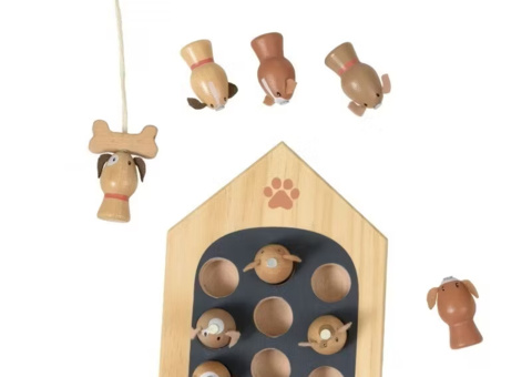 Fishing games, 17 pcs - dog design