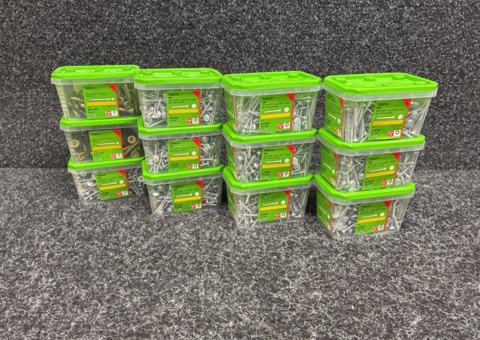 2100 pcs Wood screws 8.0x50 & 4.0x50mm, Essve