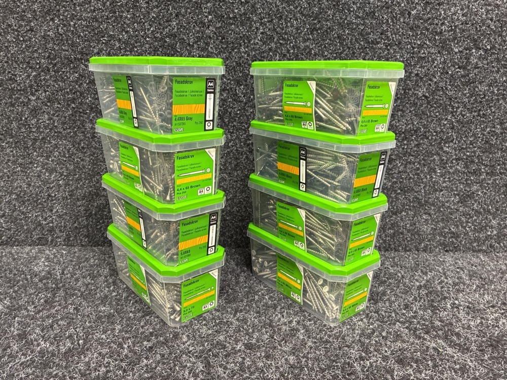 1591366-1 8 pcs. Packages Facade screw, Essve
