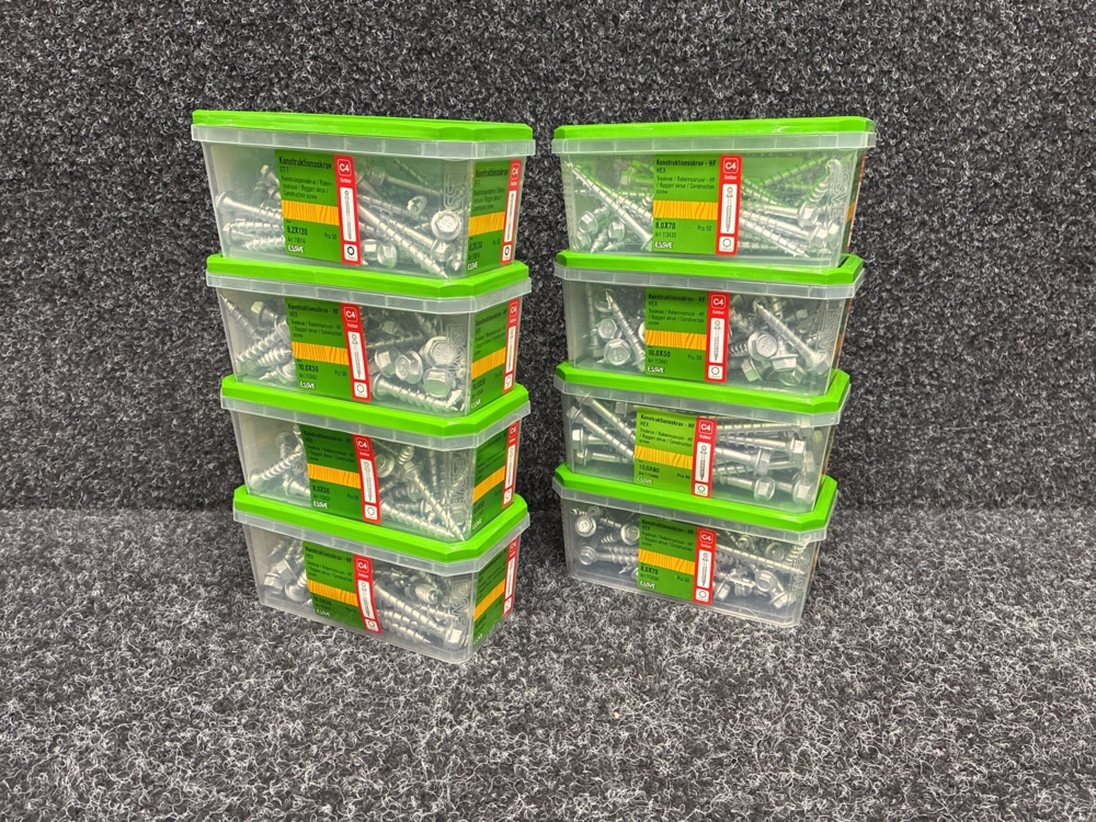 1591367-1 8 pcs Packs Construction Screw, Essve