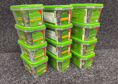 12 pcs Packs Wood Screws, Essve