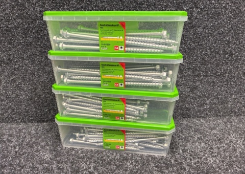 150 pcs Construction screw 10.0x200 & 8.0x160mm, Essve