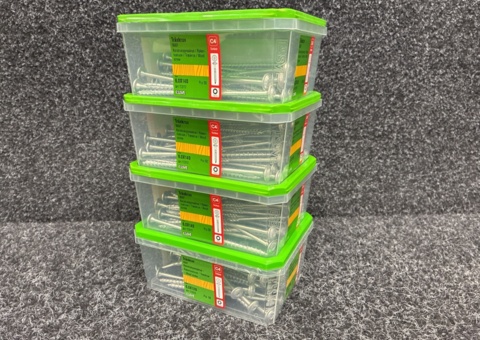 200 pcs Wood screws 6.0x140 & 6.0x120mm, Essve