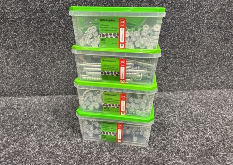 400 pcs Lightweight concrete screws 8x90 & 8x110mm, Essve