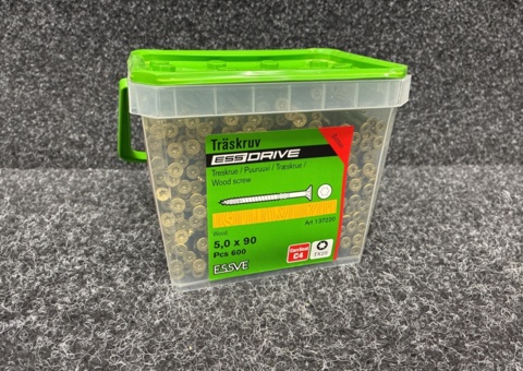 600 pcs Wood screw 5.0x90mm, Essve