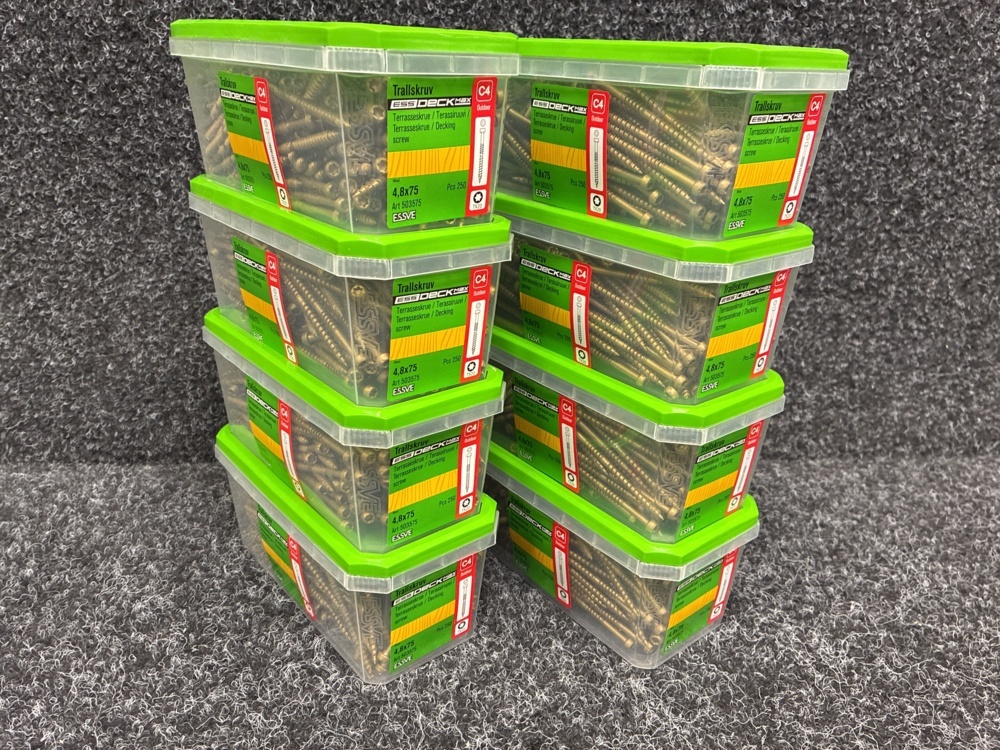 1591417-1 2000 pcs Trall screw 4.8x75mm, Essve