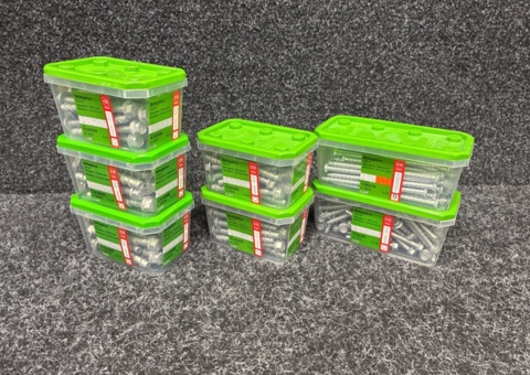 7 pcs Packs Concrete Screw, Essve
