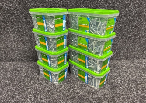 1200 pcs Wood screws 6.0x60 & 6.0x50mm, Essve