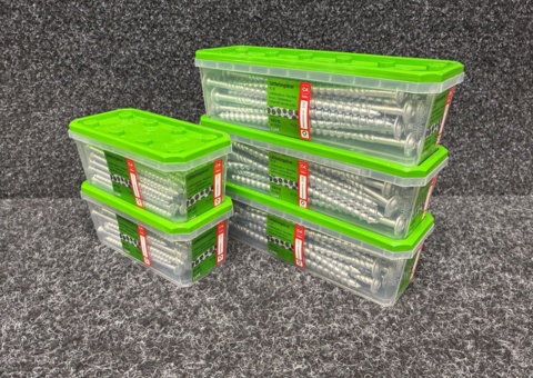 190 pcs Lightweight concrete screws 10x210 & 8x130mm, Essve