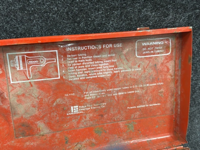 1593747-3 Rörexpander Ridgid Model S