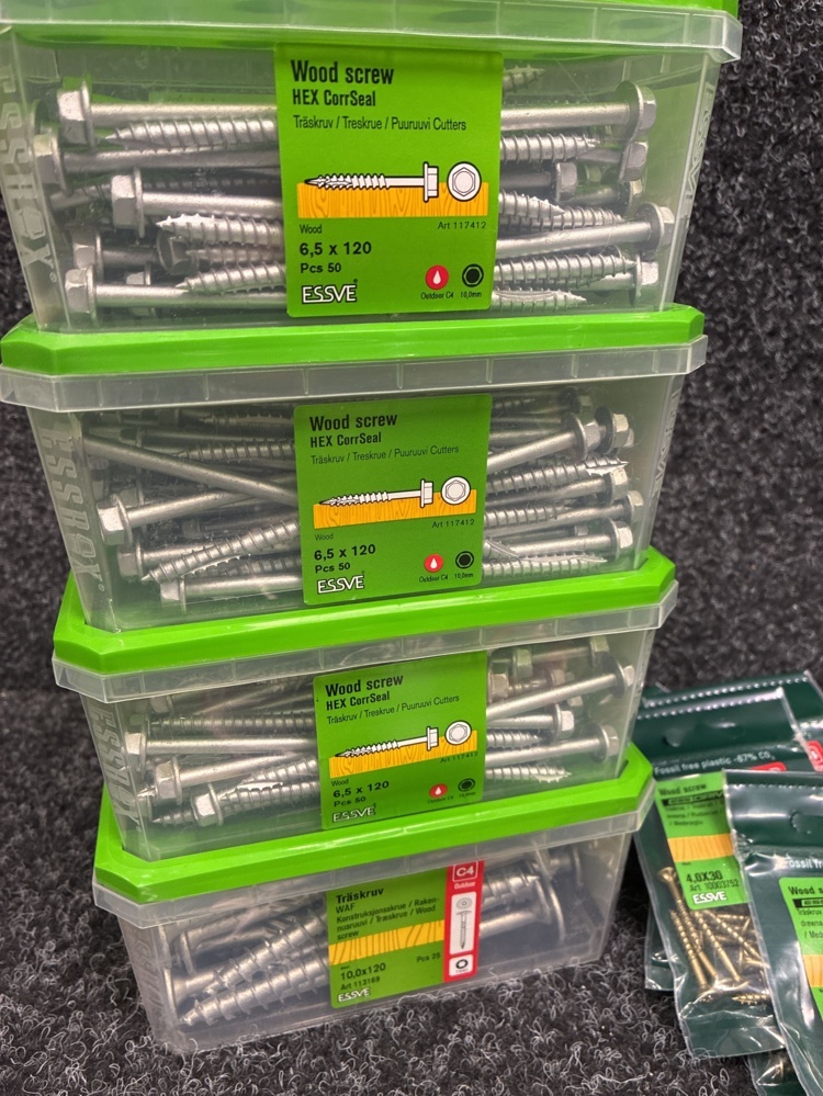 1593840-2 Wood screw, Essve