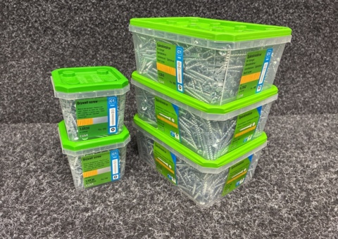 3500 pcs Chipboard Screws 4.2x42 & Drywall Screws 3.9x30mm, Essve
