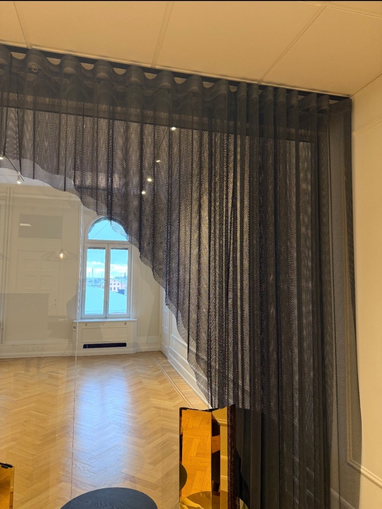1506059-2 Curtains for office - 3 pcs
