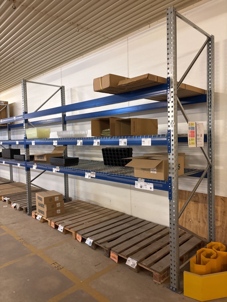 1511474-2 Pallet racking 6 sections