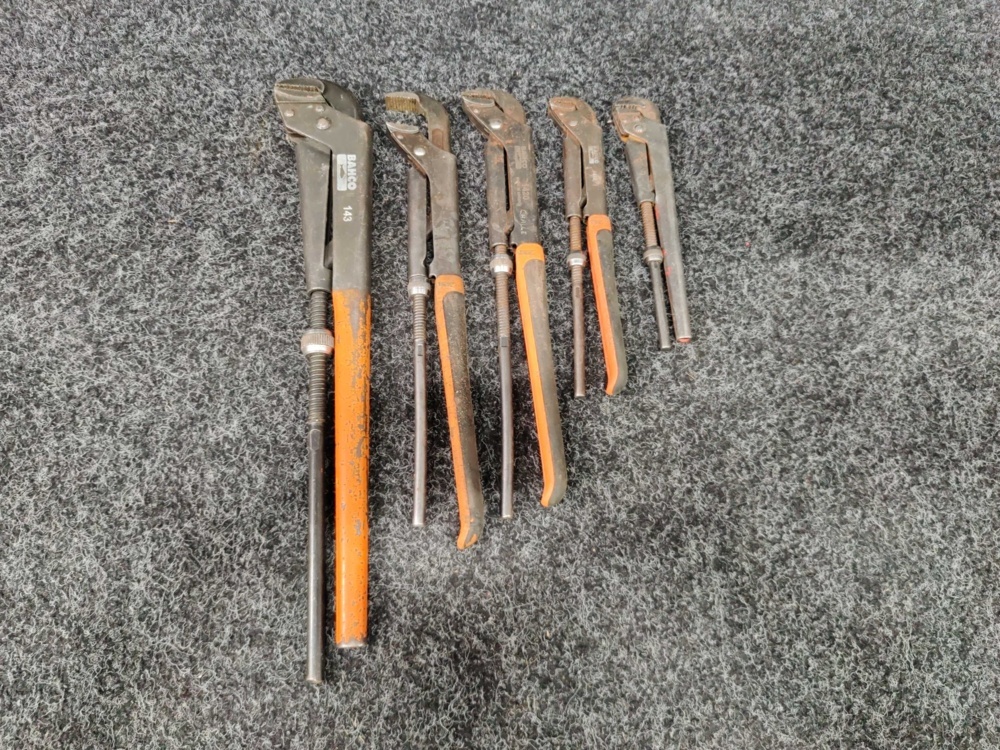 1593795-1 5 st Rörtänger Bahco