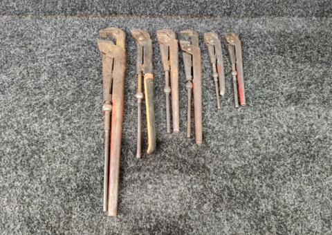 6 st Rörtänger Bahco