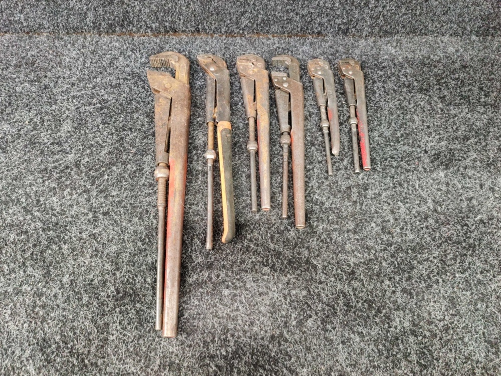 1593796-1 6 st Rörtänger Bahco