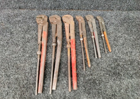6 st Rörtänger Bahco