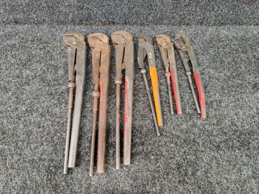 1593798-1 6 st Rörtänger Bahco