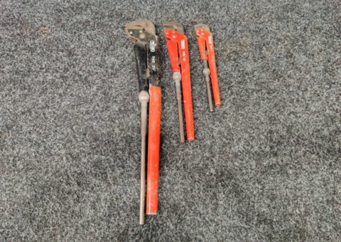 3 st Rörtänger Ridgid