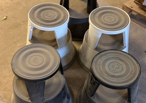 Step stools 5 pcs