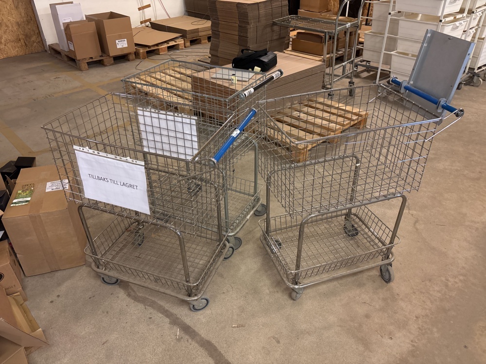 1511484-1 Basket trolleys 3 pcs