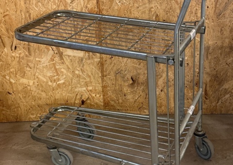 Shelf trolleys 5 pcs