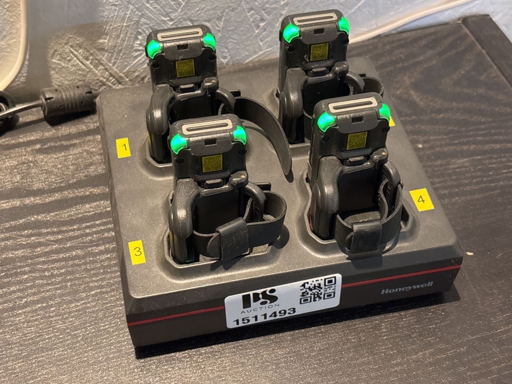 1511493-1 Finger scanners 4 pcs with charging dock - Honeywell FlexRange